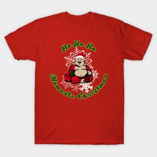 Ho Ho Ho Namaste Christmas T-Shirt